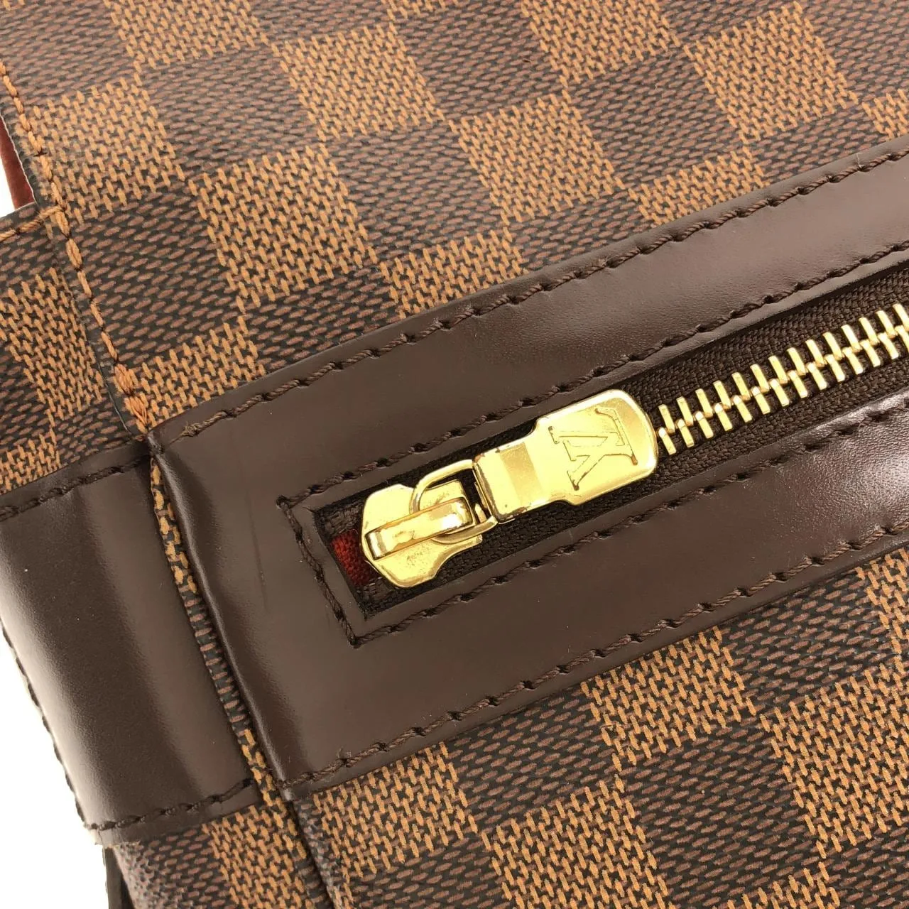 LOUIS VUITTON N45258 Shoulder Damier 黑色 Damier 中古品A - 縮圖 5