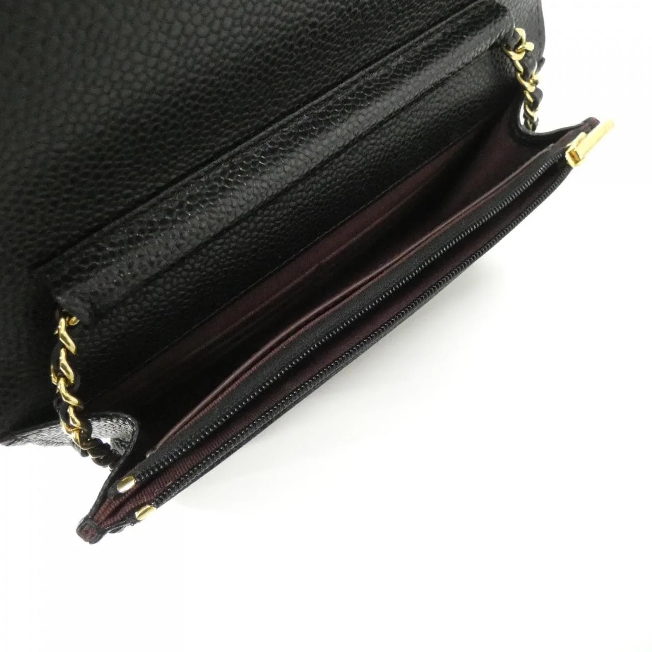 CHANEL Timeless Classic AP0250 Wallet Grained Calfskin Black Grained Calfskin Rank A - Thumbnail 8