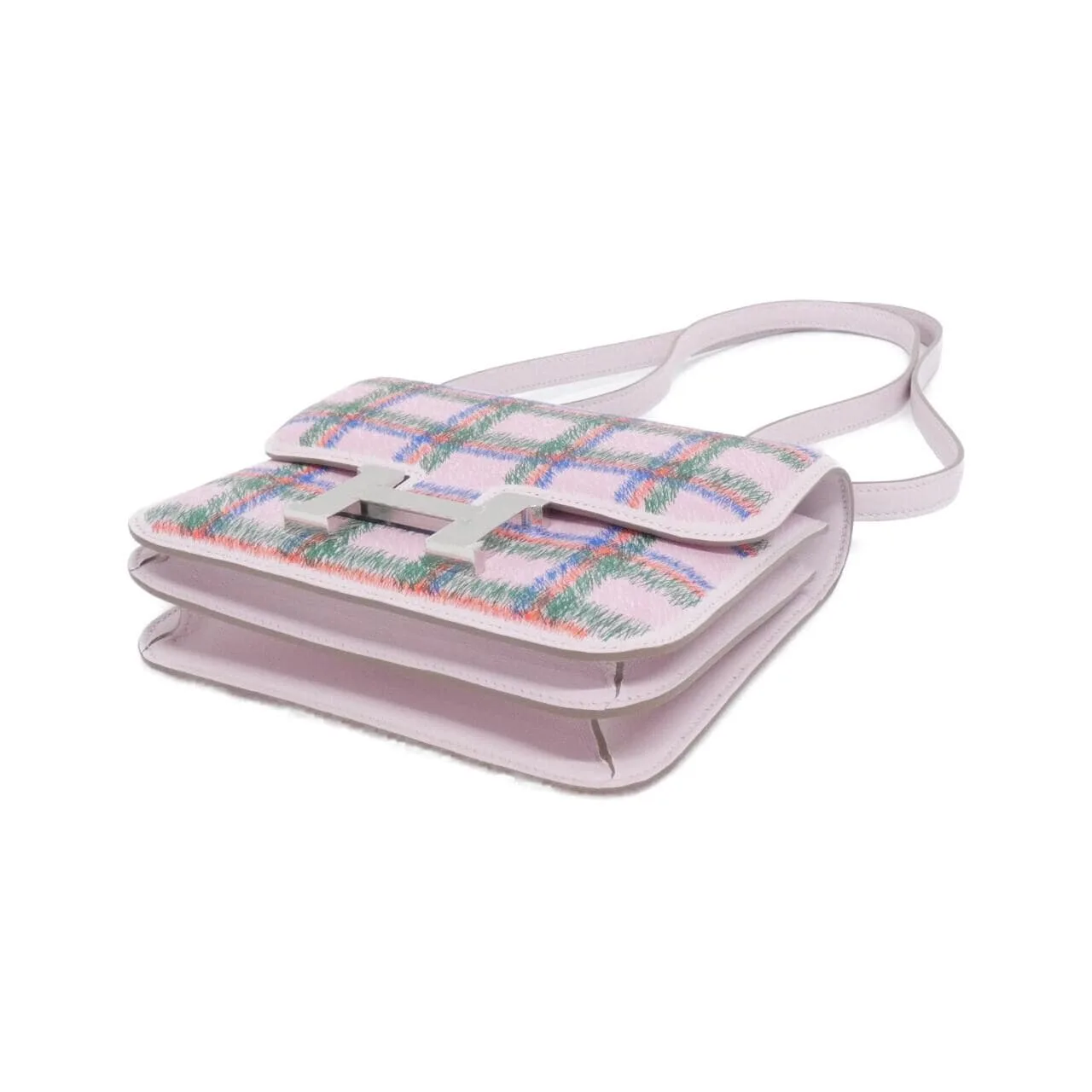 HERMES Constance 086256CK Shoulder Swift 黑色 Swift 皮 中古品A - 縮圖 3