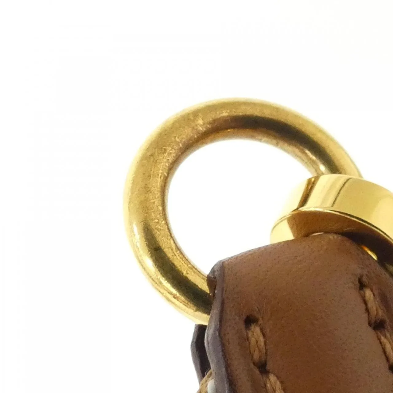 HERMES 083420CC Wallet Canvas 金色 帆布 中古品A - 縮圖 3