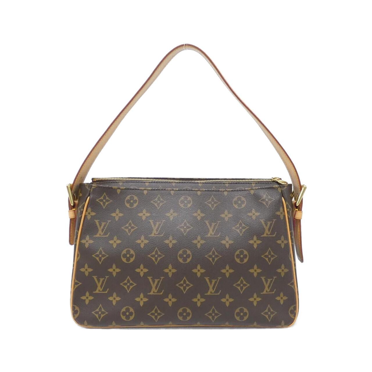 LOUIS VUITTON Viva Cité M51163 Shoulder Bag Monogram 黑色 Monogram 中古品A - 縮圖 2