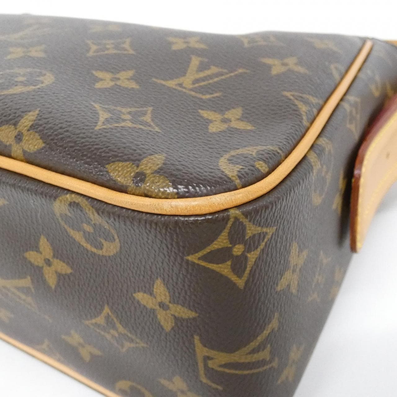 LOUIS VUITTON Viva Cité M51163 Shoulder Bag Monogram 黑色 Monogram 中古品A - 縮圖 3