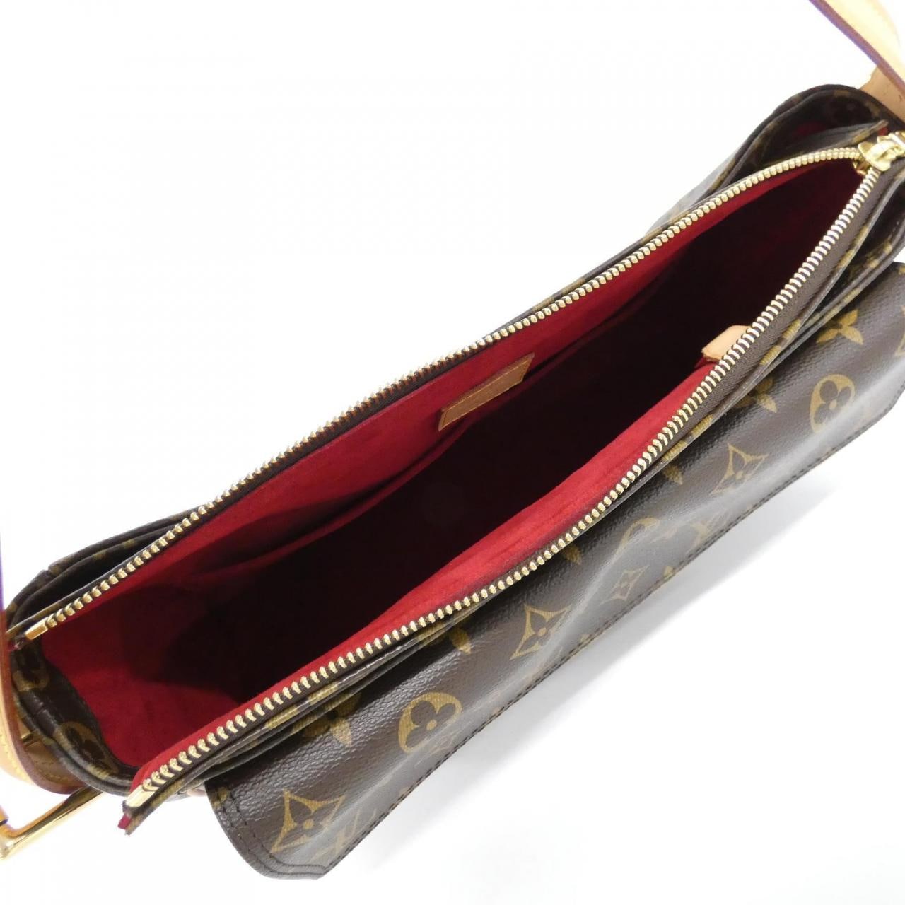 LOUIS VUITTON Viva Cité M51163 Shoulder Bag Monogram 黑色 Monogram 中古品A - 縮圖 7