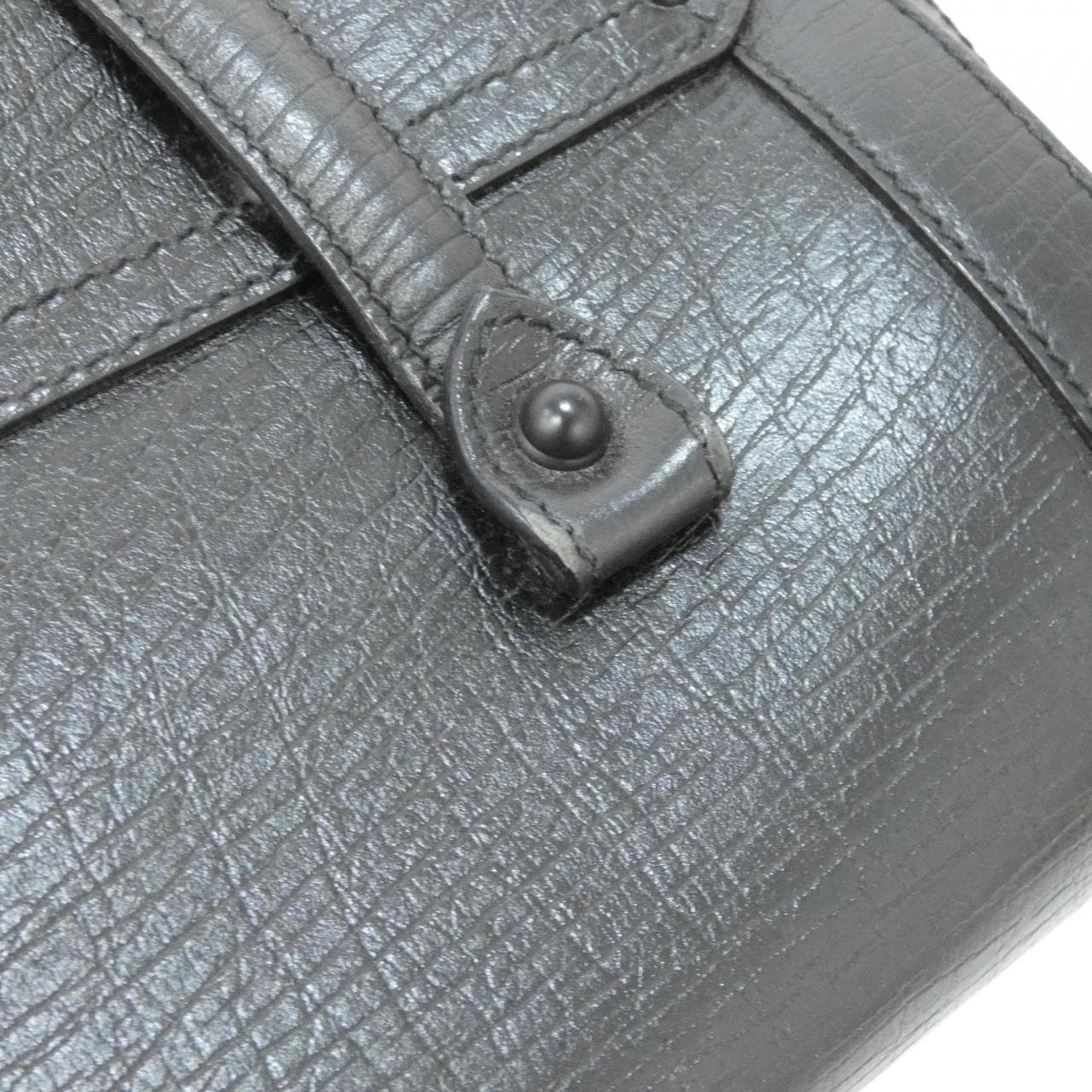 GUCCI 111713 Handbag Leather Black Leather - Thumbnail 5