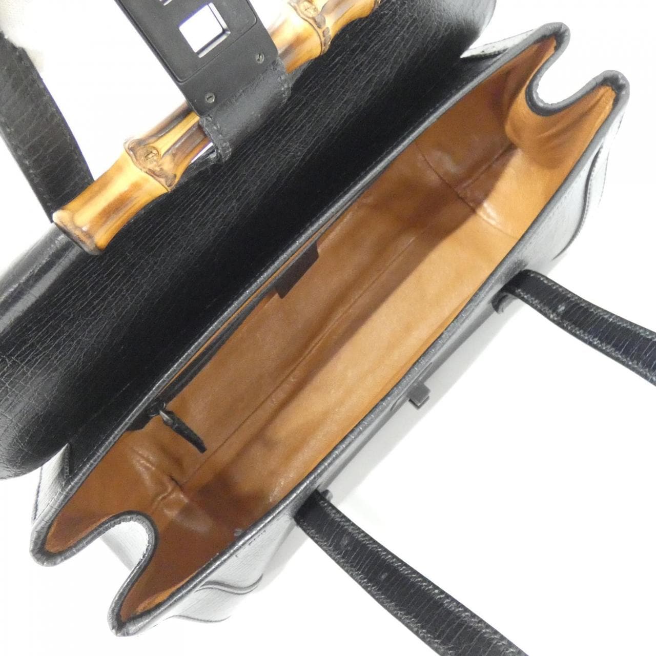 GUCCI 111713 Handbag Leather Black Leather - Thumbnail 9