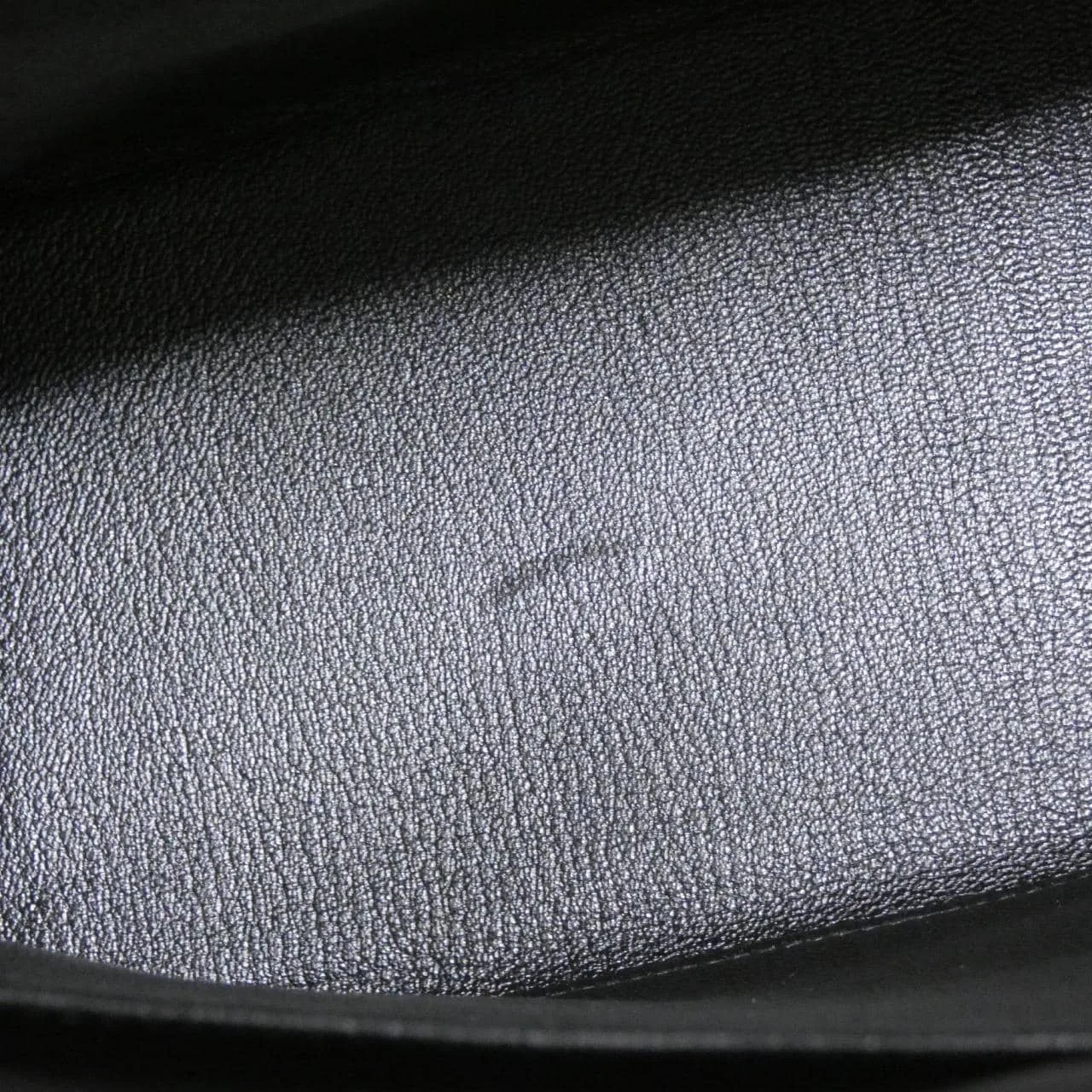 HERMES Kelly 027631CC Handbag Togo Black Togo Leather Rank A - Thumbnail 7