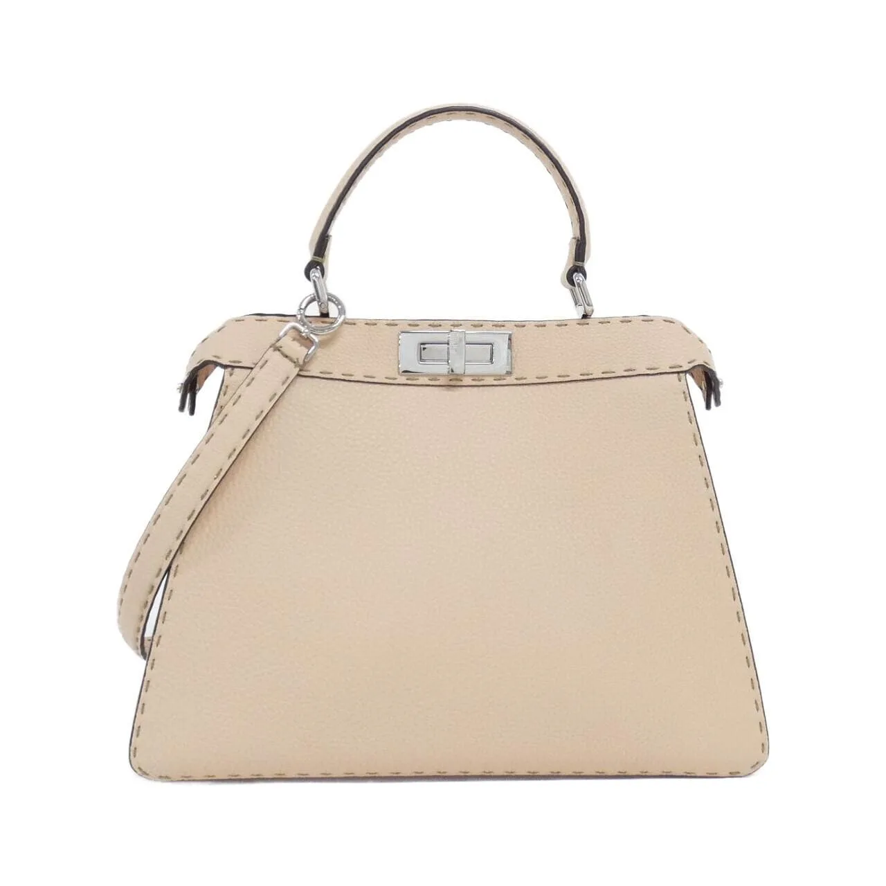 FENDI Peekaboo 8BN321 AMQ7 Handbag Black