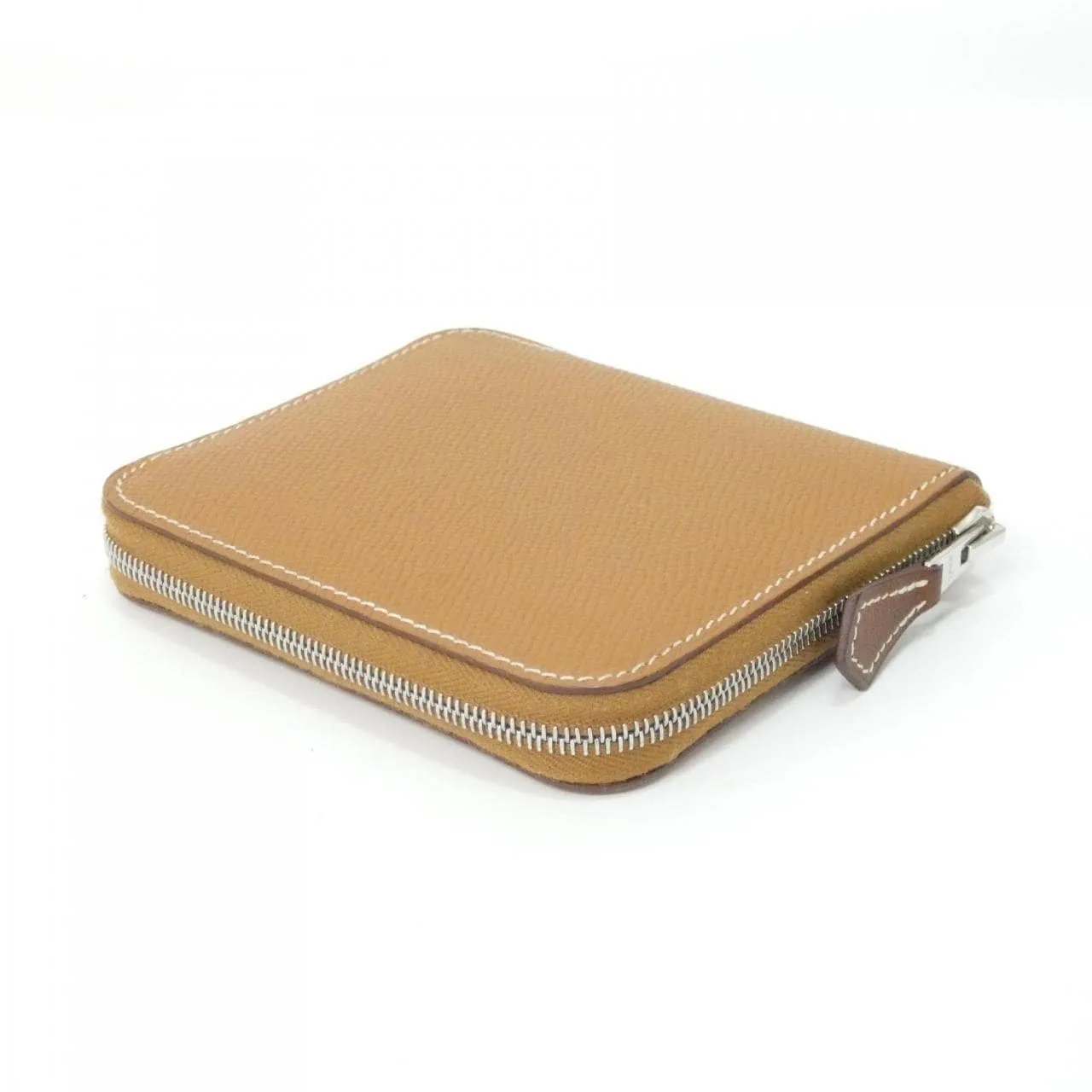 HERMES 084204CK Wallet Epsom Gold Epsom Leather Rank A - Thumbnail 2