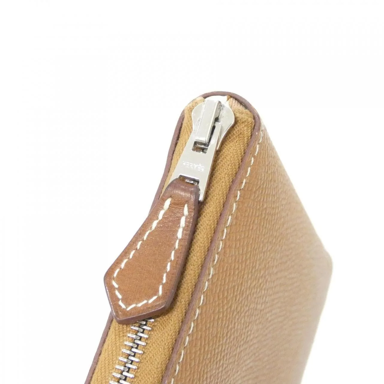 HERMES 084204CK Wallet Epsom Gold Epsom Leather Rank A - Thumbnail 3