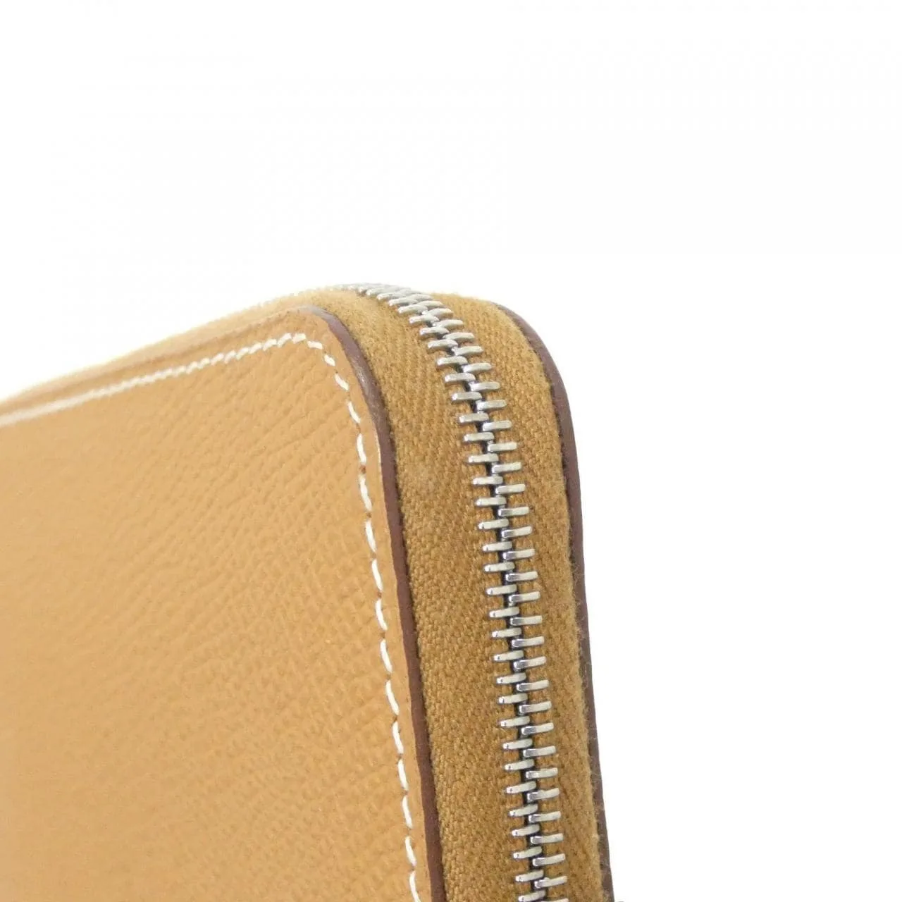 HERMES 084204CK Wallet Epsom Gold Epsom Leather Rank A - Thumbnail 4