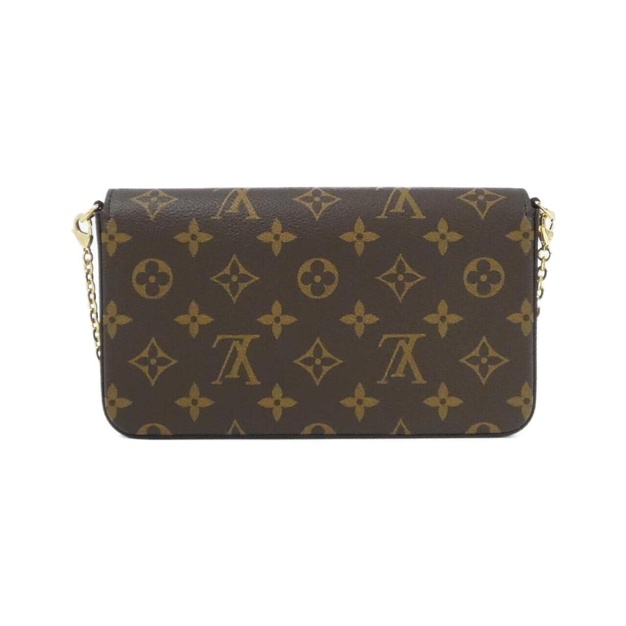 LOUIS VUITTON Pochette M81896 Shoulder Bag Monogram Black Monogram - Thumbnail 2