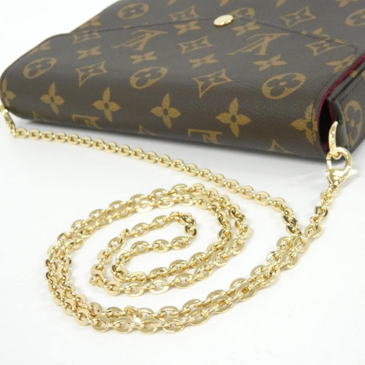 LOUIS VUITTON Pochette M81896 Shoulder Bag Monogram Black Monogram - Thumbnail 5