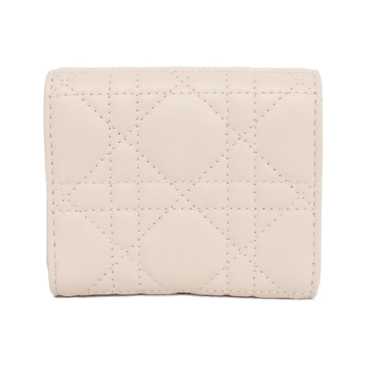 DIOR S3105UNJB Wallet Lambskin 黑色 羊皮 中古品A - 縮圖 2