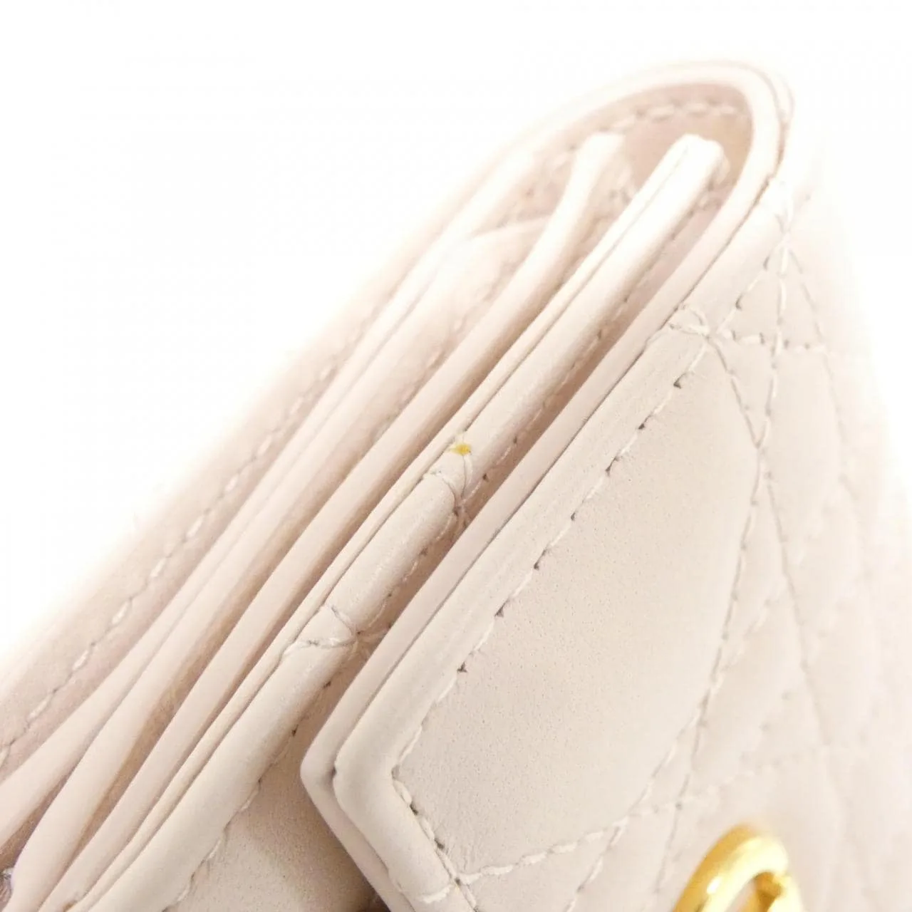 DIOR S3105UNJB Wallet Lambskin 黑色 羊皮 中古品A - 縮圖 3