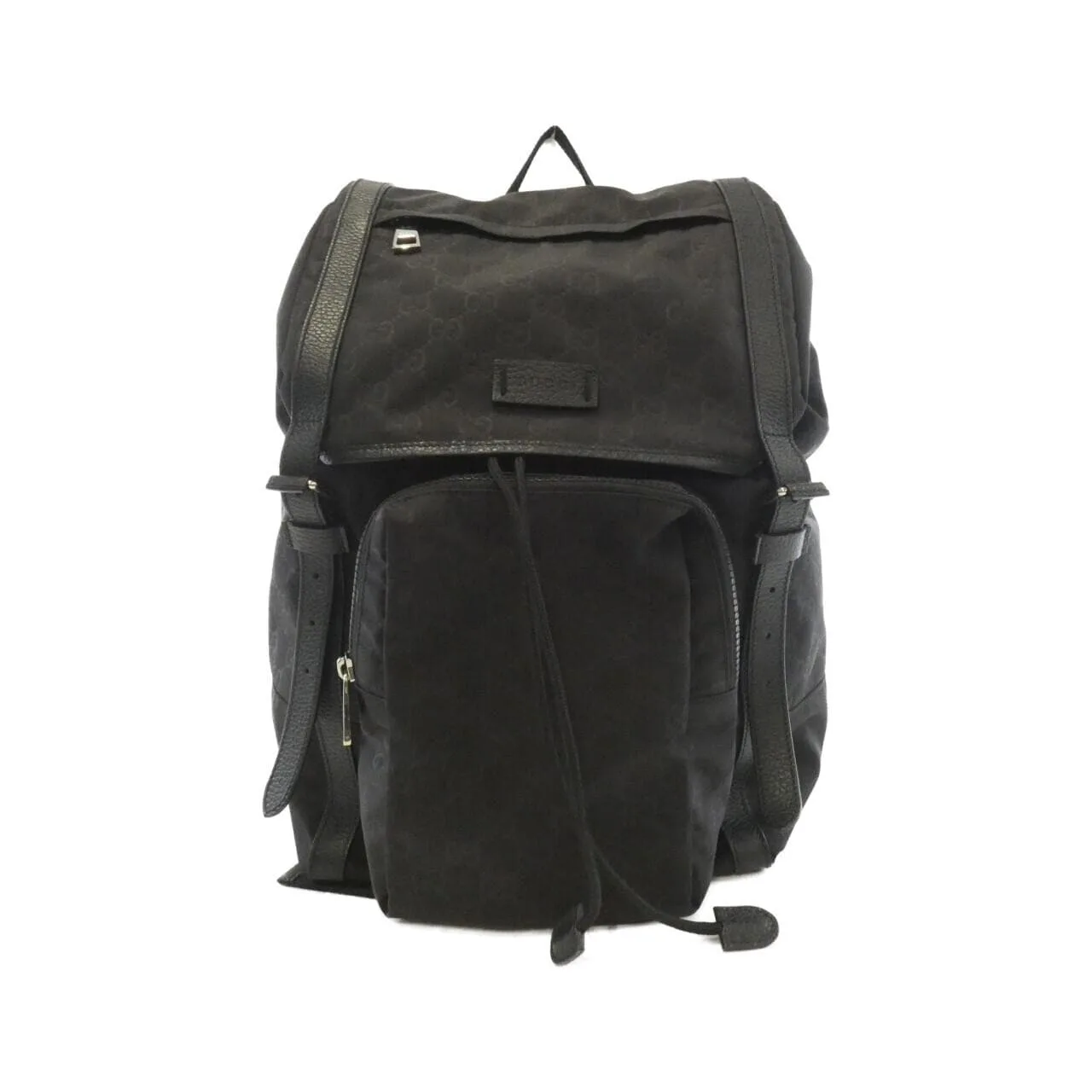 GUCCI 387071 KQF2N Backpack Nylon Black