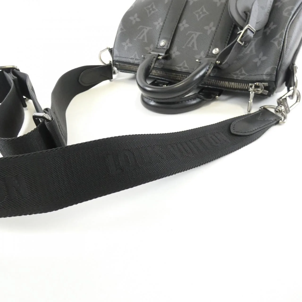 LOUIS VUITTON Eclipse M46271 Boston Monogram 黑色 Monogram 中古品B - 縮圖 5