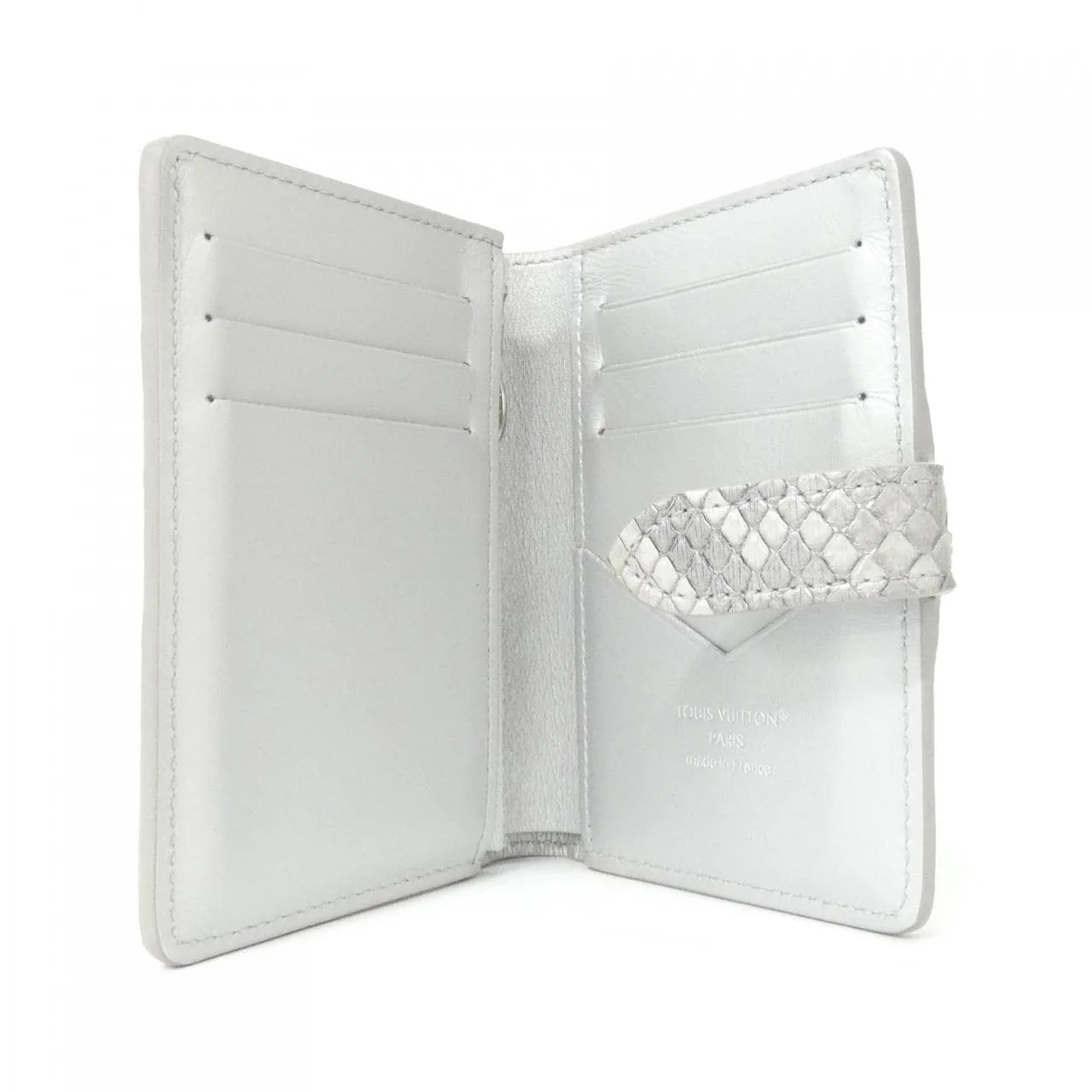 LOUIS VUITTON N89118 Wallet Leather 黑色 皮革 中古品A - 縮圖 6