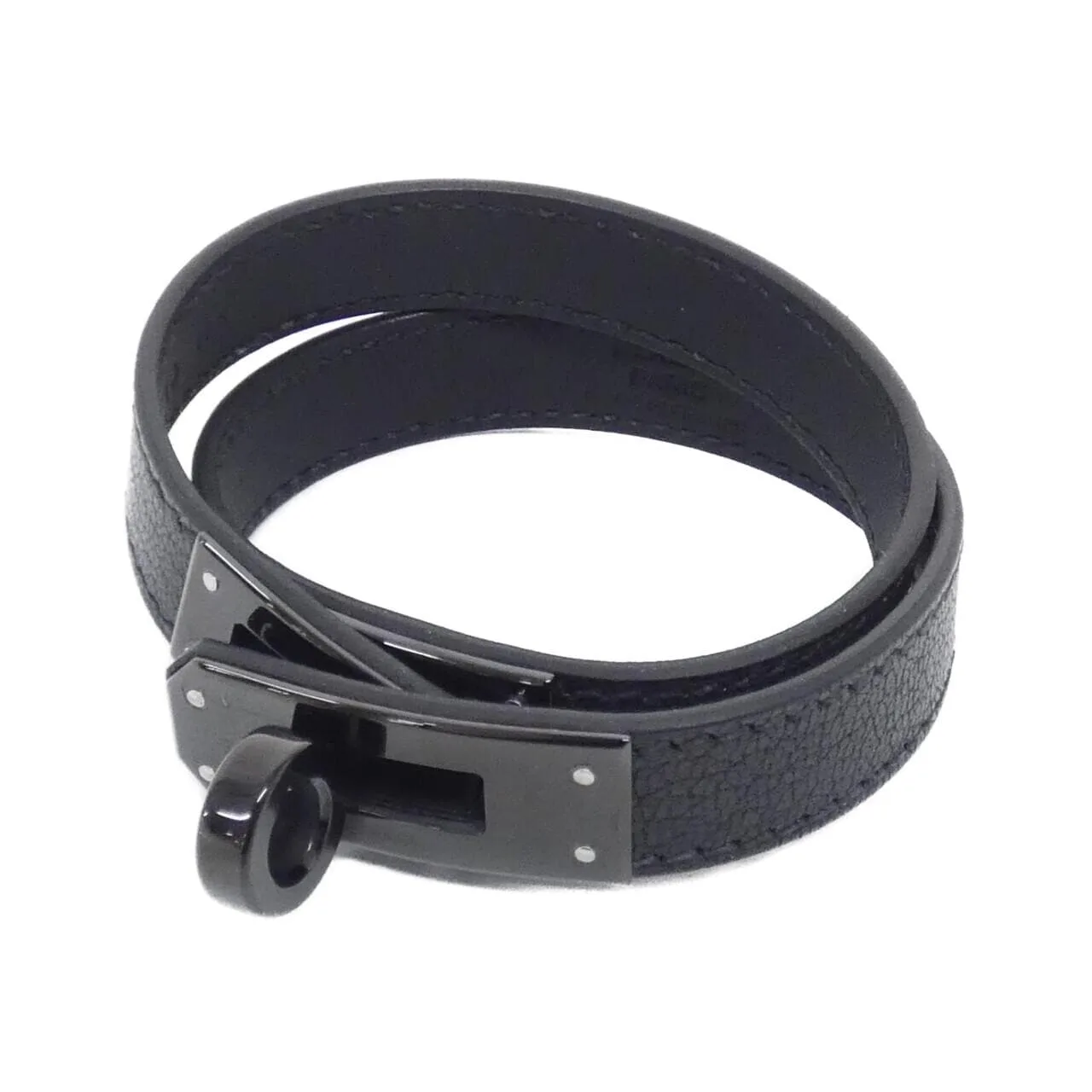 HERMES Kelly 010680CH Accessories Black