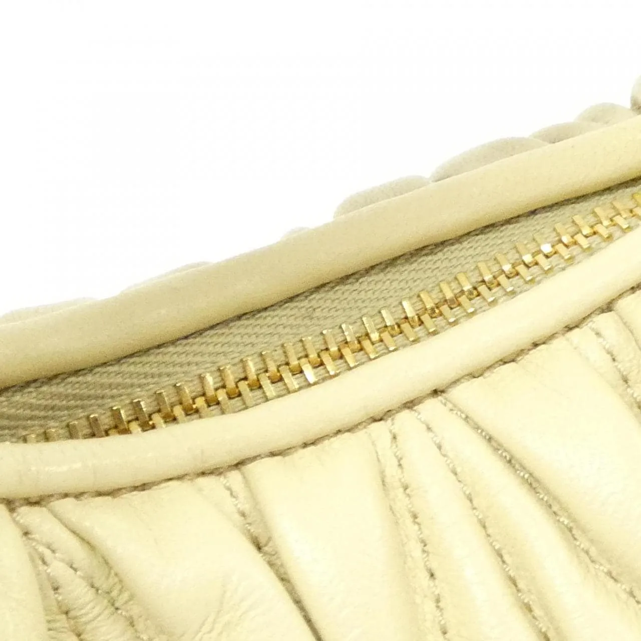 MIU MIU 5BP078 Handbag Beige Rank A - Thumbnail 6