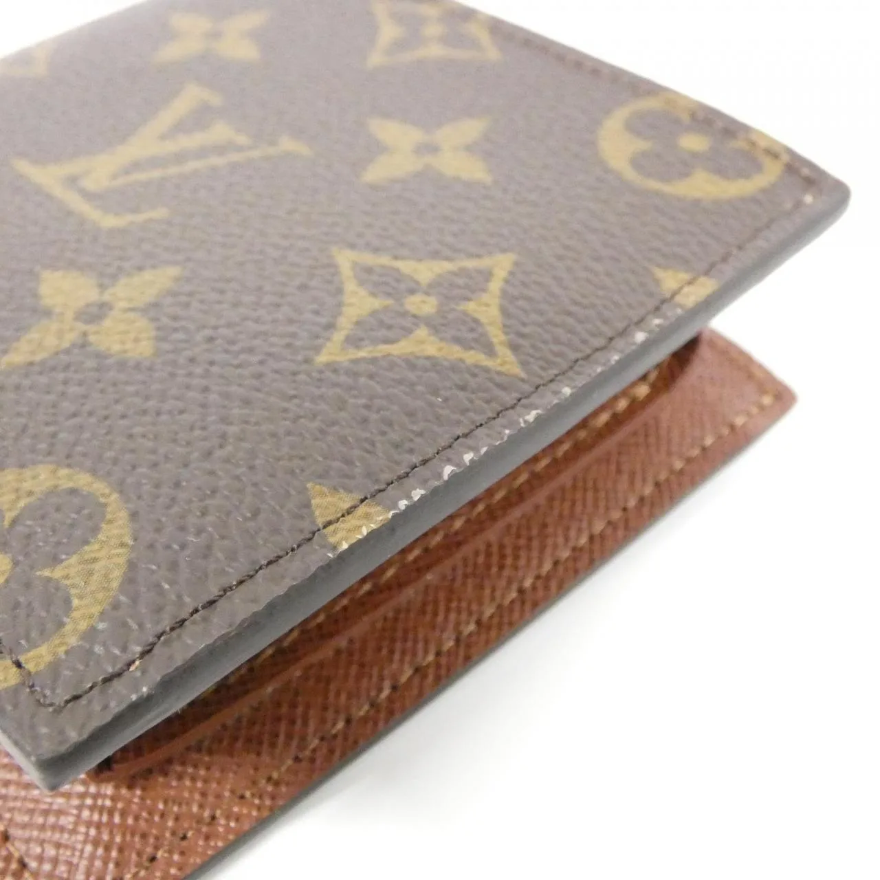 LOUIS VUITTON M62288 Wallet Monogram 黑色 Monogram 中古品A - 縮圖 4