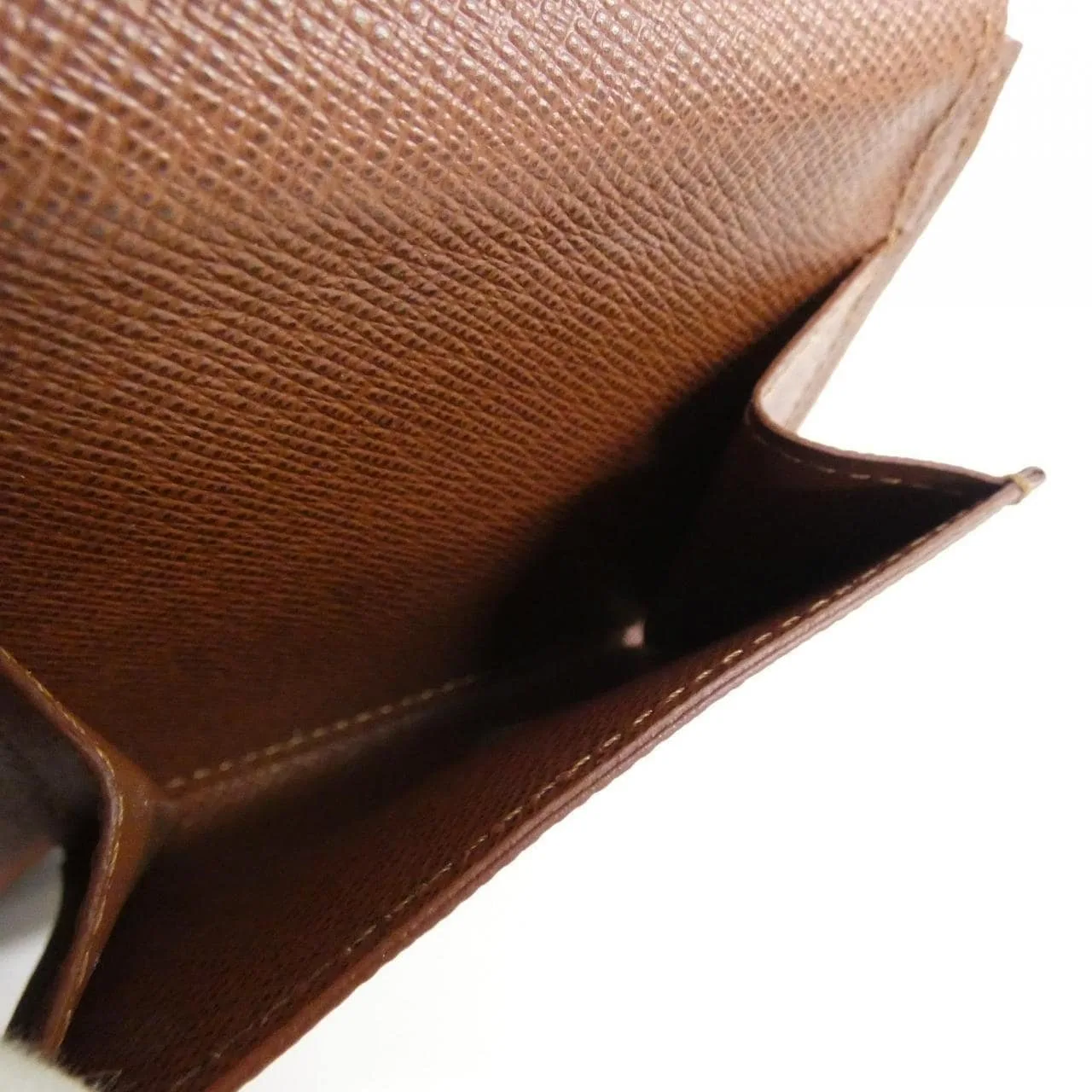 LOUIS VUITTON M62288 Wallet Monogram 黑色 Monogram 中古品A - 縮圖 6