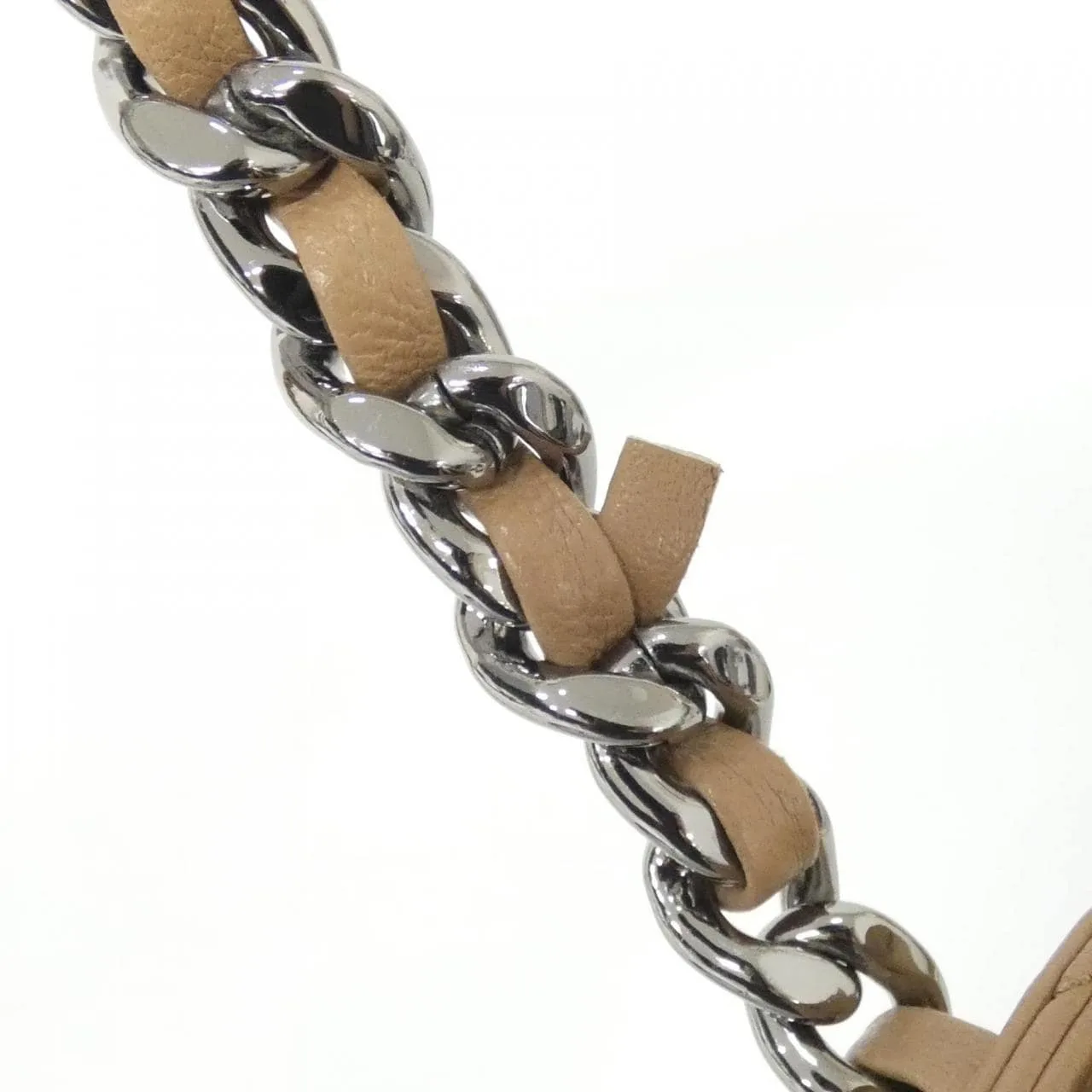 CHANEL Chanel 19 AP3267 Wallet Lambskin Beige Lambskin Rank A - Thumbnail 6