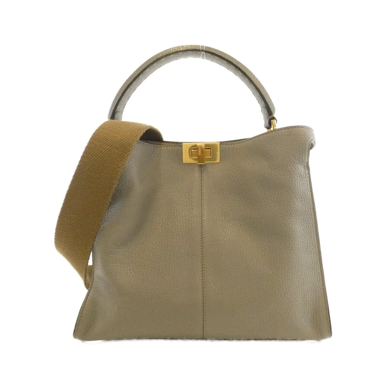 FENDI Peekaboo 8BN310 SFR Handbag Black