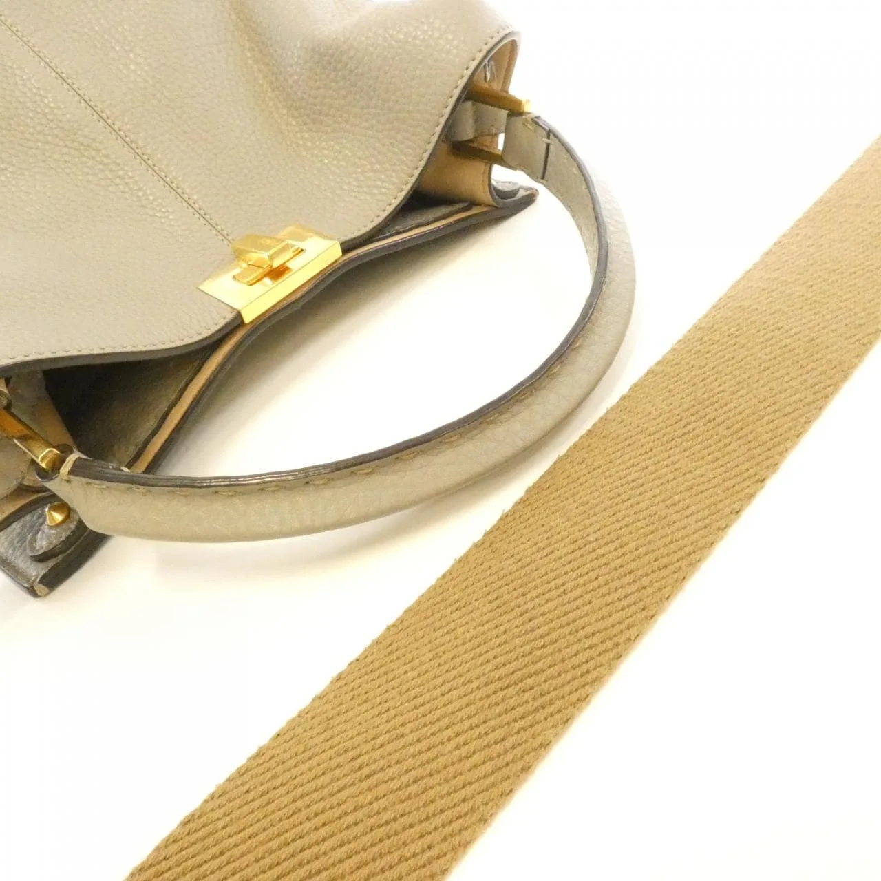 FENDI Peekaboo 8BN310 SFR Handbag Black - Thumbnail 5