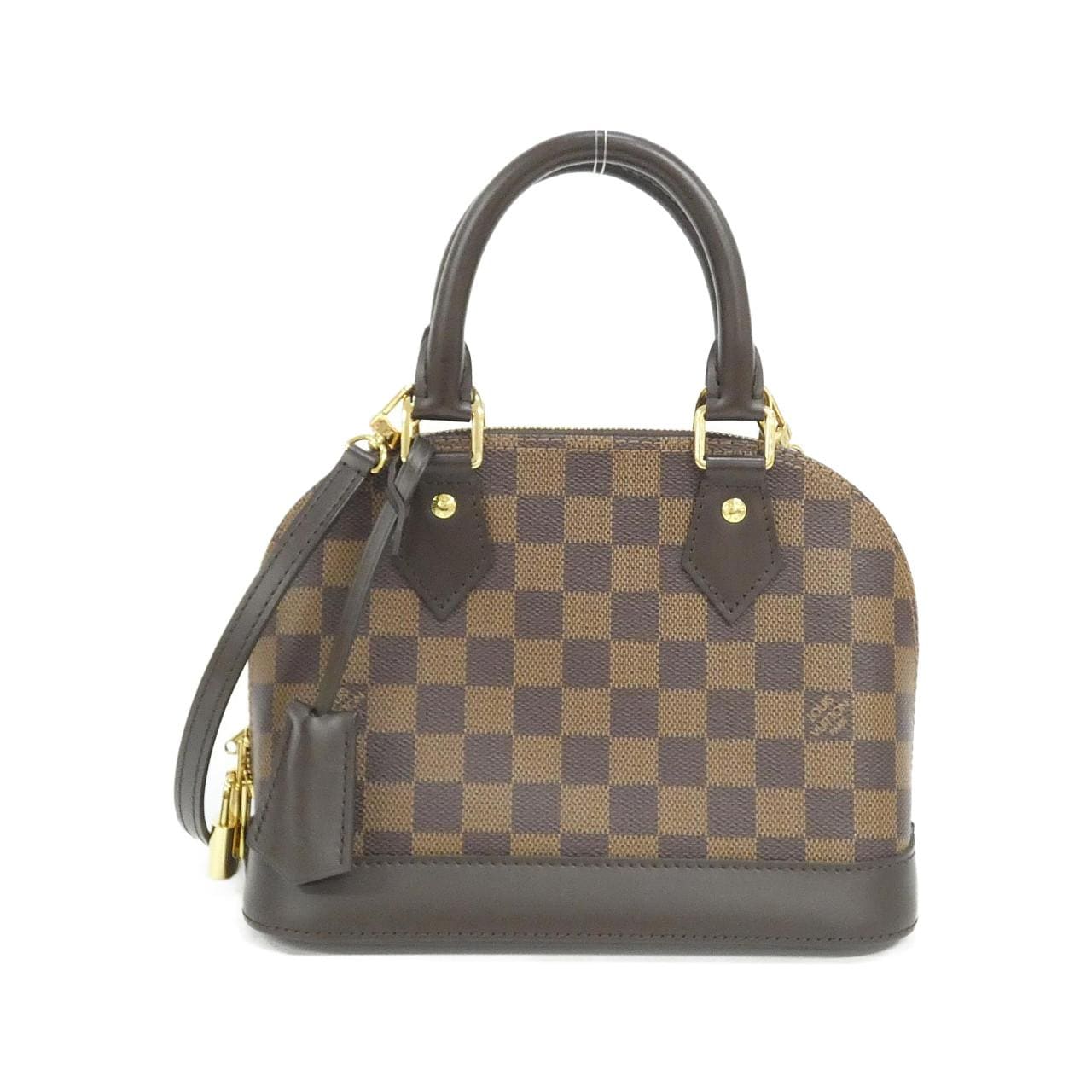 LOUIS VUITTON Alma N41221 Handbag Damier Black