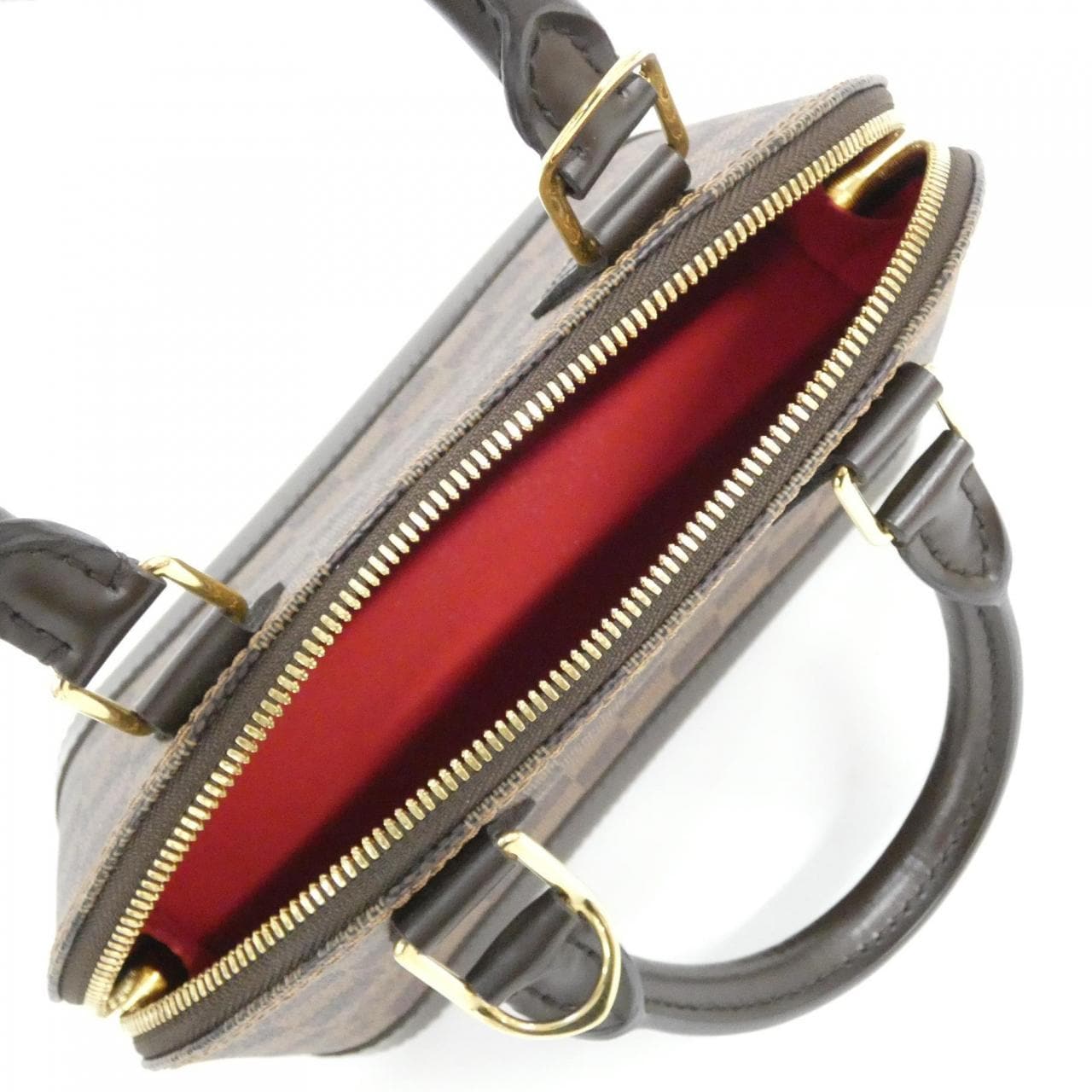 LOUIS VUITTON Alma N41221 Handbag Damier Black Damier - Thumbnail 8