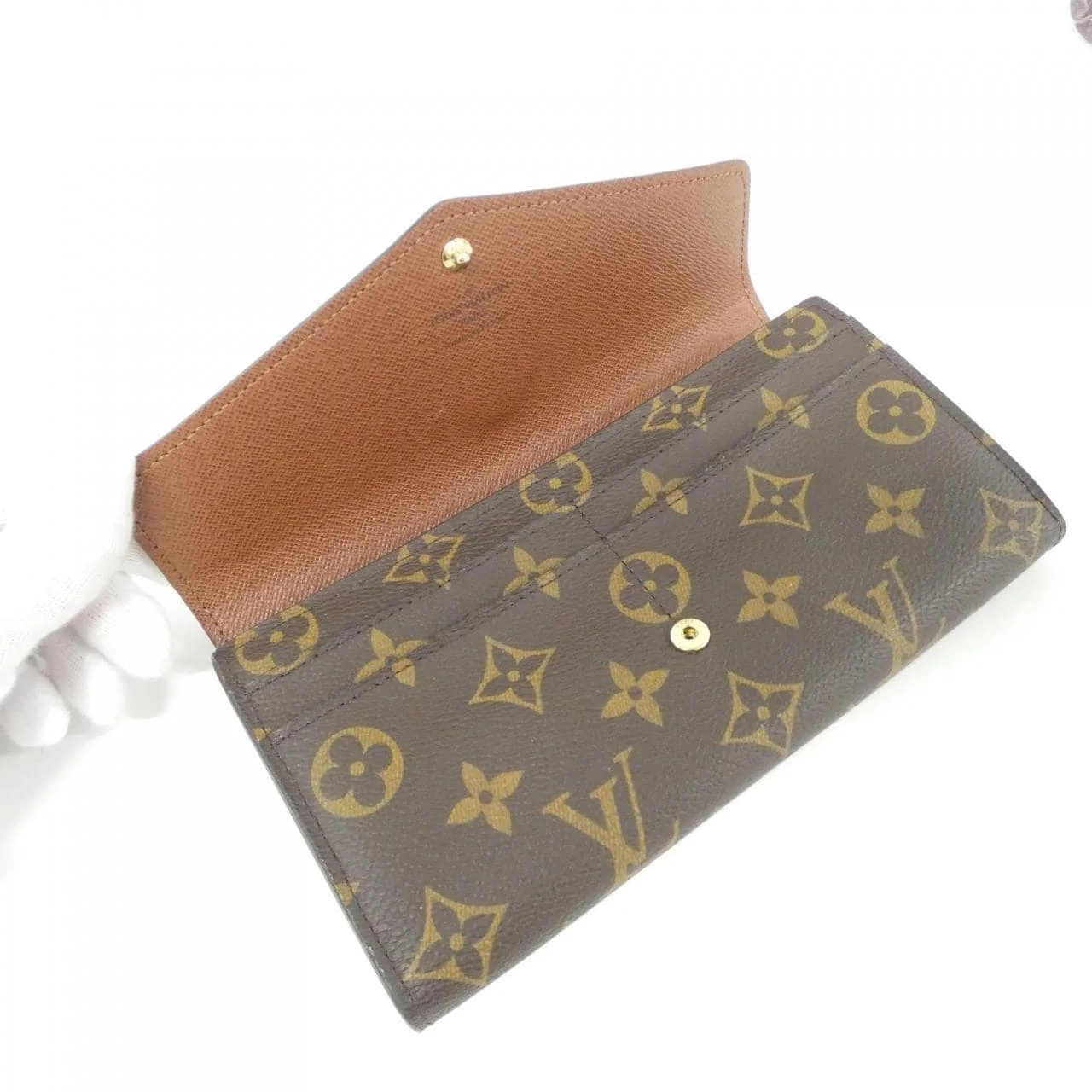 LOUIS VUITTON M60531 Wallet Monogram Black Monogram Rank A - Thumbnail 5