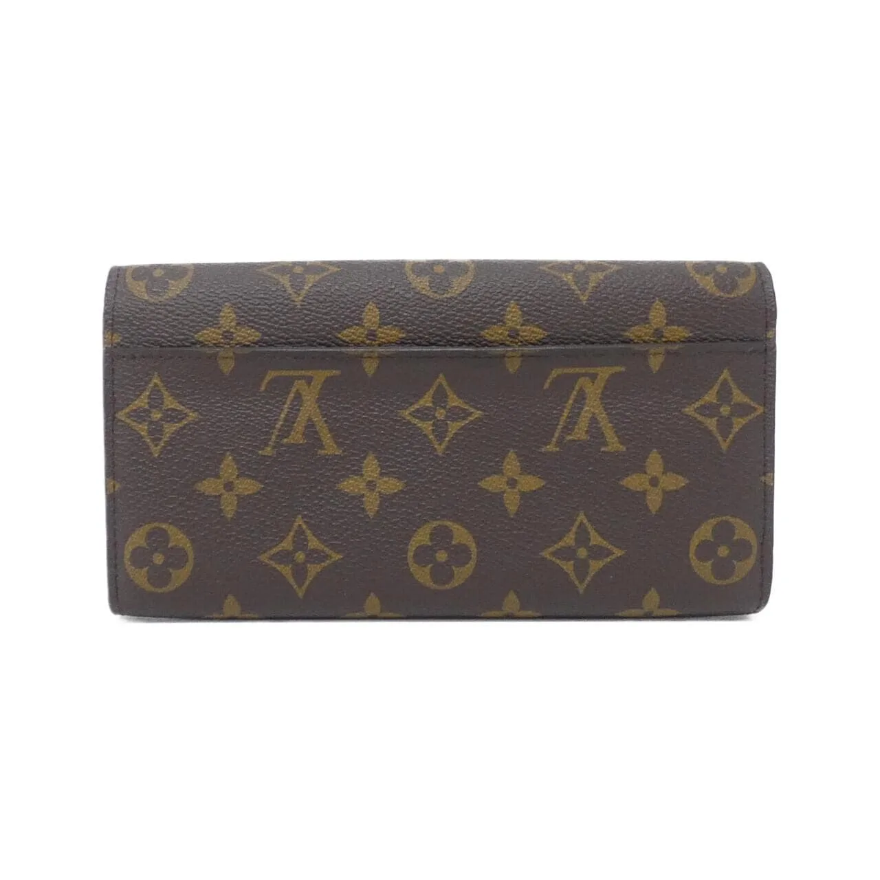 LOUIS VUITTON M62236 Wallet Monogram 黑色 Monogram 中古品A - 縮圖 2