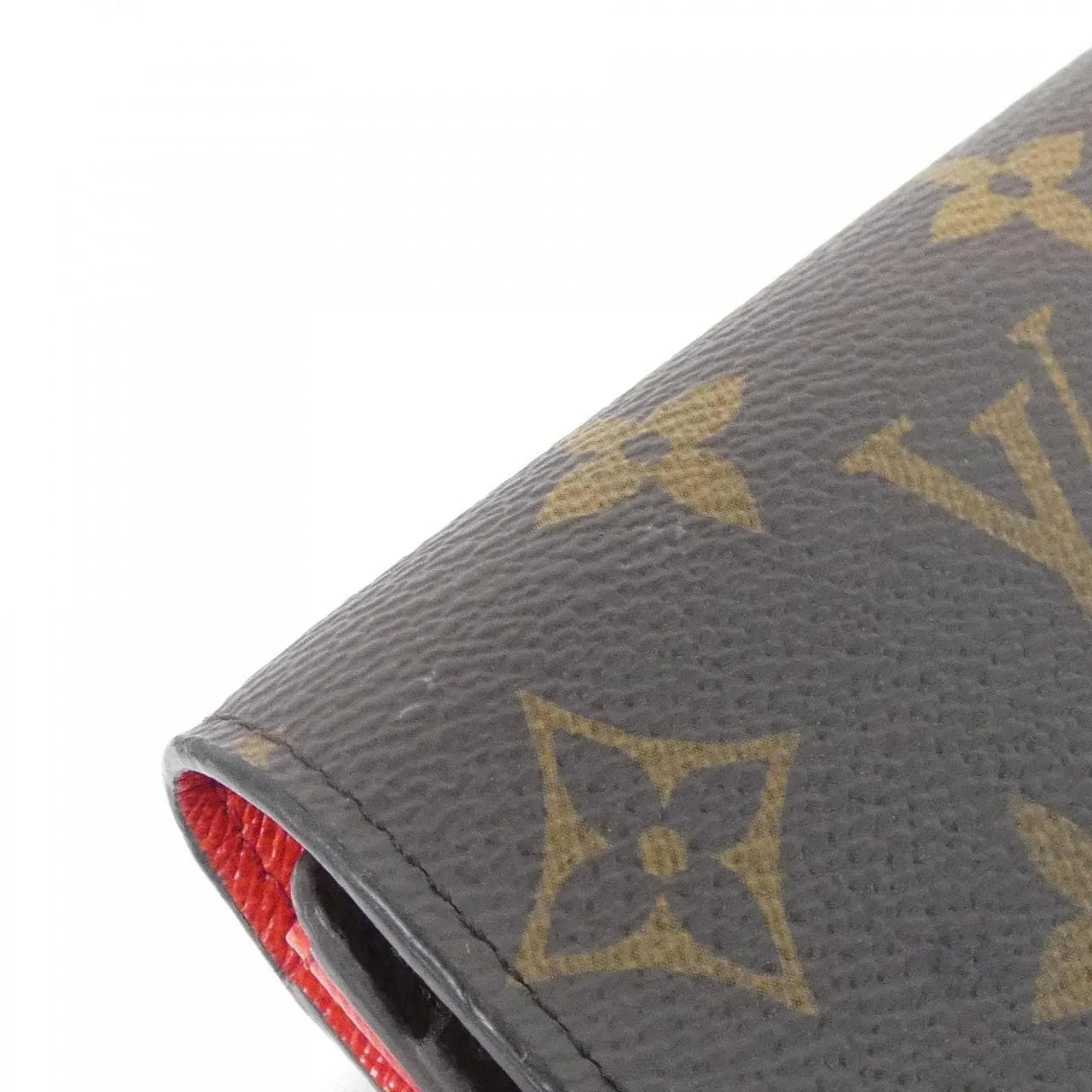 LOUIS VUITTON M62236 Wallet Monogram 黑色 Monogram 中古品A - 縮圖 4
