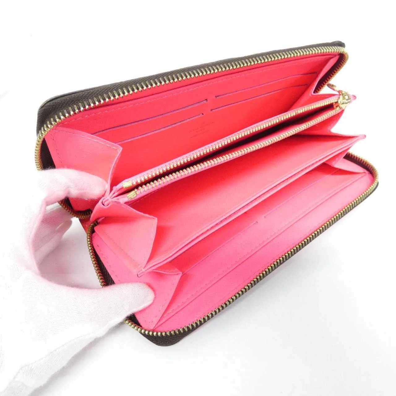 LOUIS VUITTON M93710 Wallet Monogram Black Monogram Rank B - Thumbnail 7