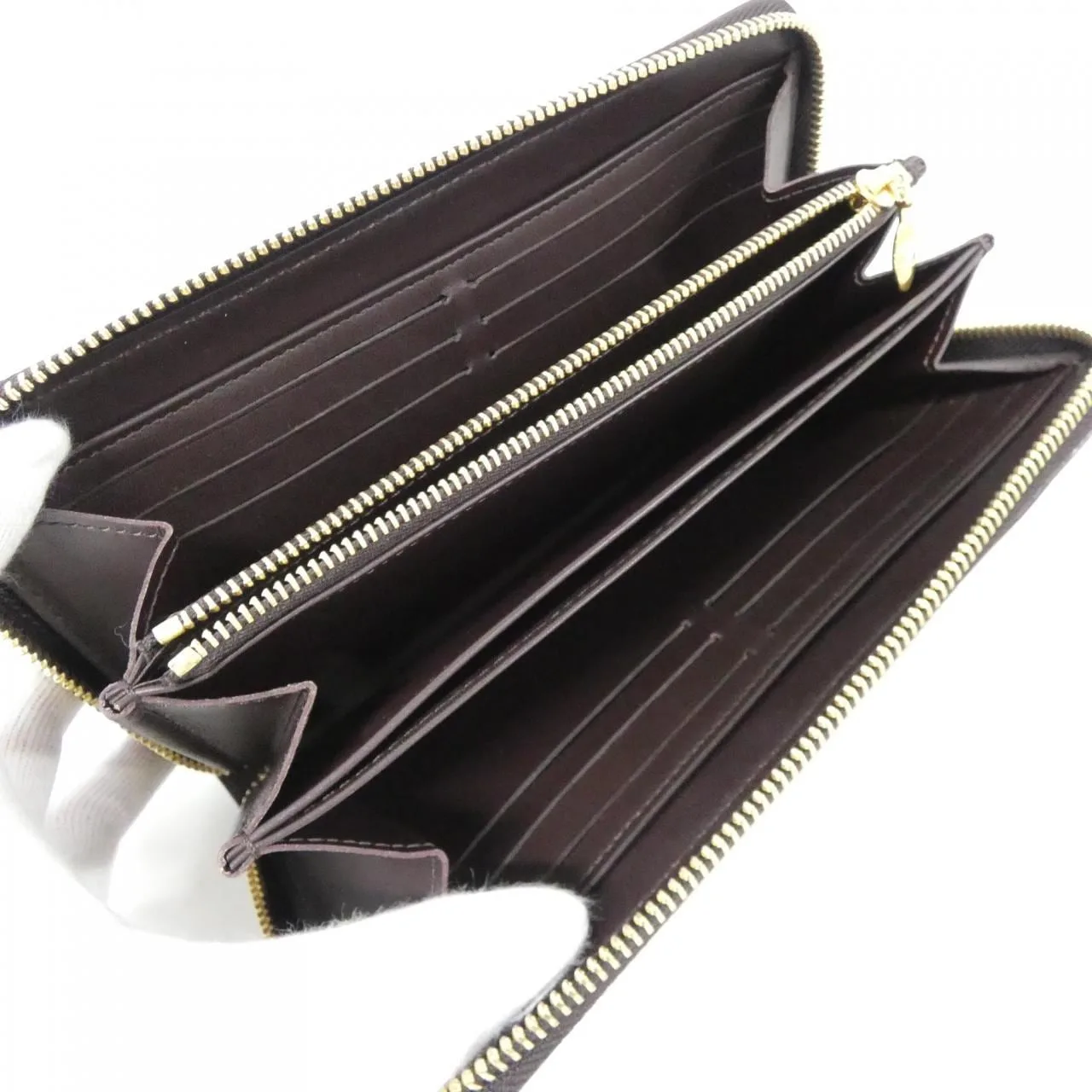 LOUIS VUITTON M90416 Wallet Vernis Black Vernis Rank A - Thumbnail 5