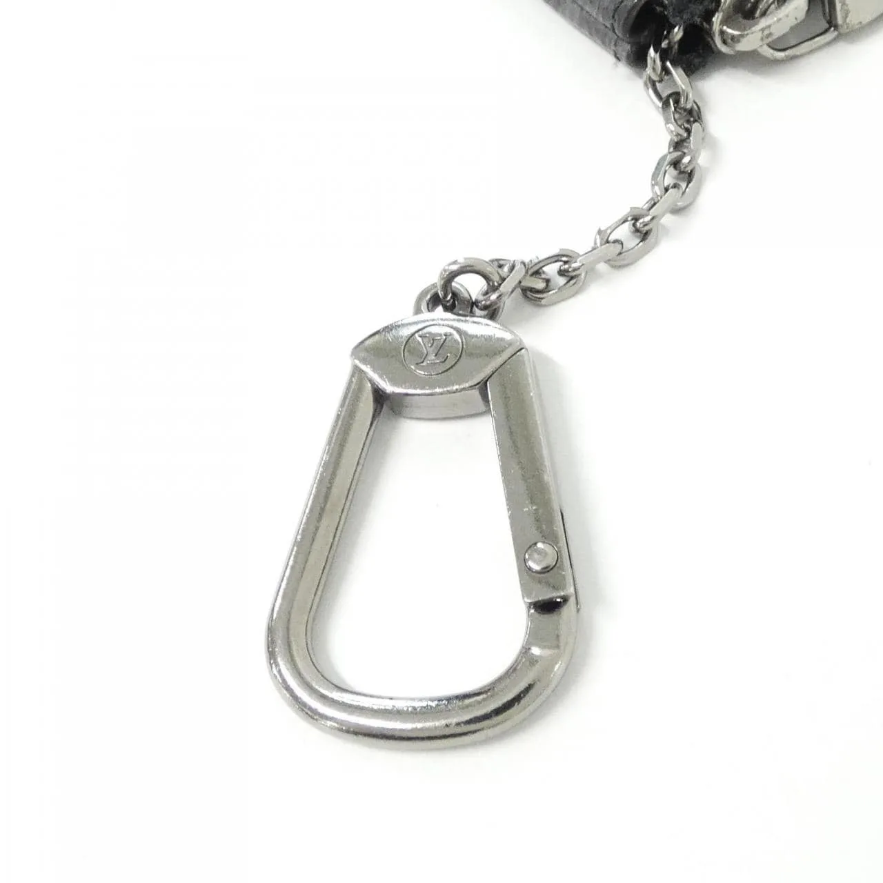 LOUIS VUITTON Pochette M80905 Coin Case Monogram 黑色 Monogram 中古品A - 縮圖 4