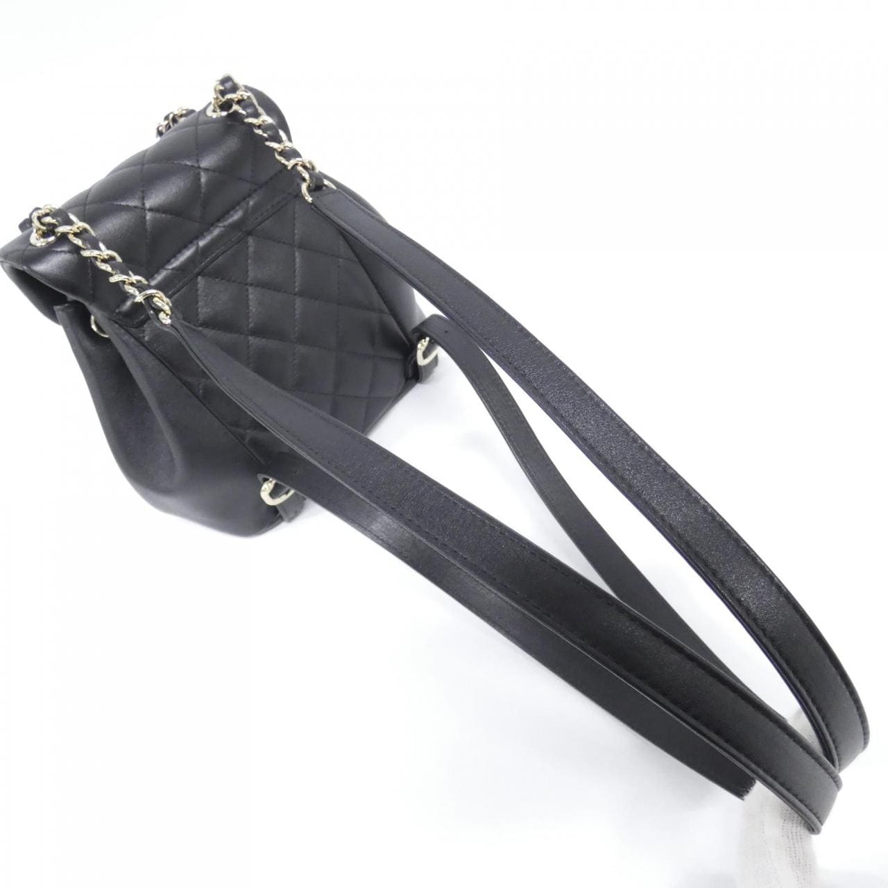 CHANEL AS2908 Backpack Black Rank A - Thumbnail 5