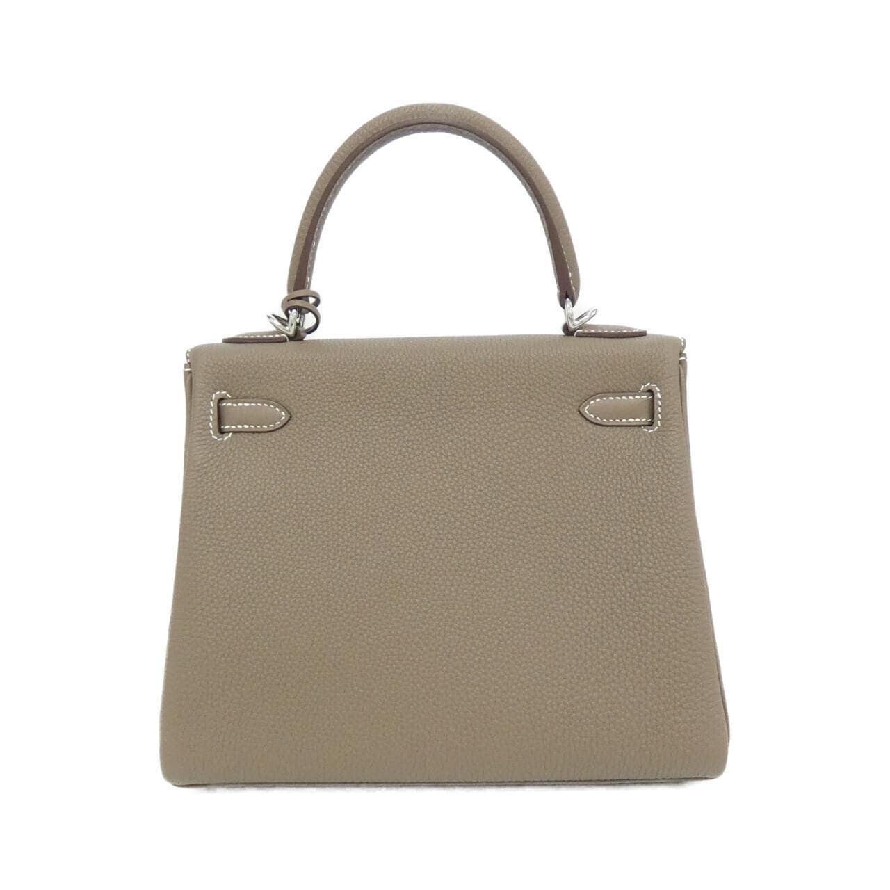 HERMES HERMÈS Kelly 044624CK Bag Togo Etoupe Togo Leather - Thumbnail 2
