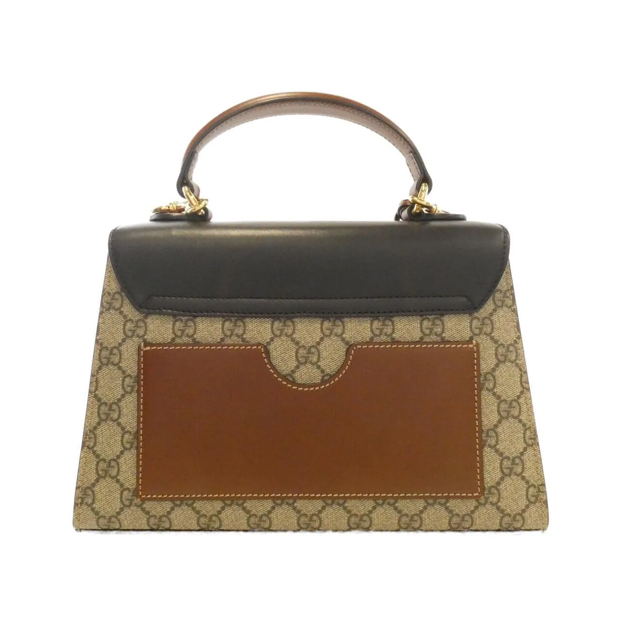 GUCCI 453188 KLQJG Handbag Canvas Black Canvas Rank A - Thumbnail 2