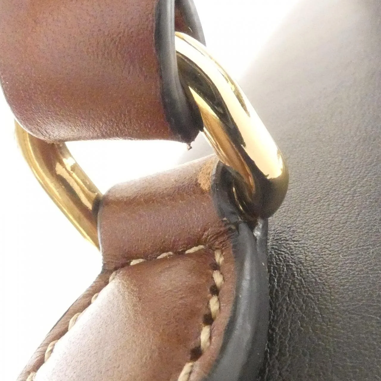 GUCCI 453188 KLQJG Handbag Canvas Black Canvas Rank A - Thumbnail 6