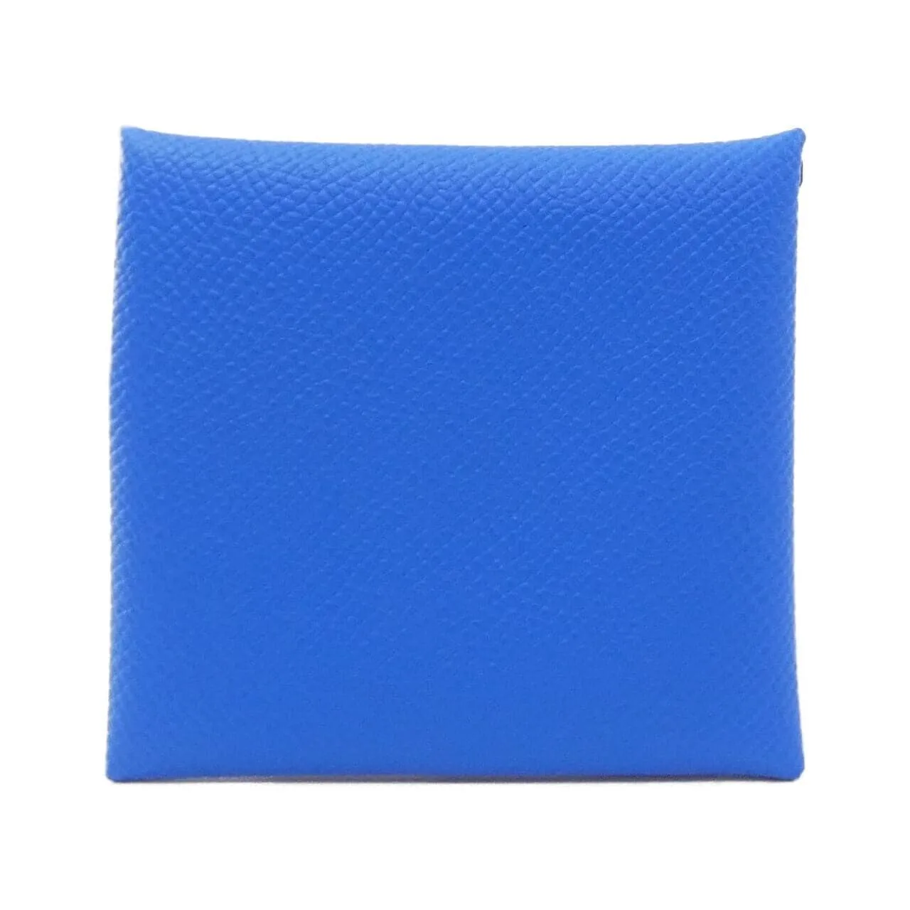 HERMES 078357CK Coin Case Epsom 藍色 Epsom 皮 中古品A - 縮圖 2