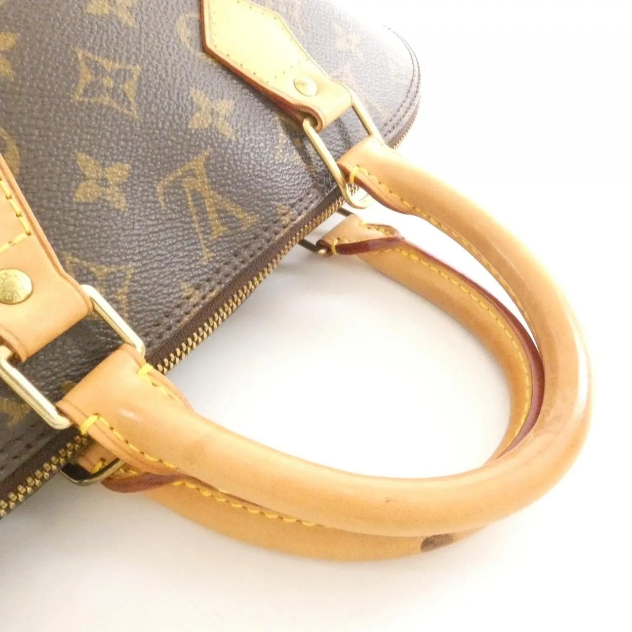 LOUIS VUITTON Alma M51130 Handbag Monogram Black Monogram Rank B - Thumbnail 5