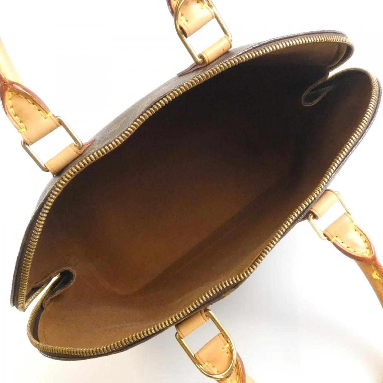 LOUIS VUITTON Alma M51130 Handbag Monogram Black Monogram Rank B - Thumbnail 8