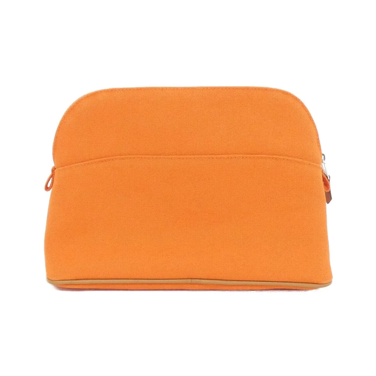 HERMES Bolide 103774M Pouch Canvas 橙色 帆布 中古品A - 縮圖 2