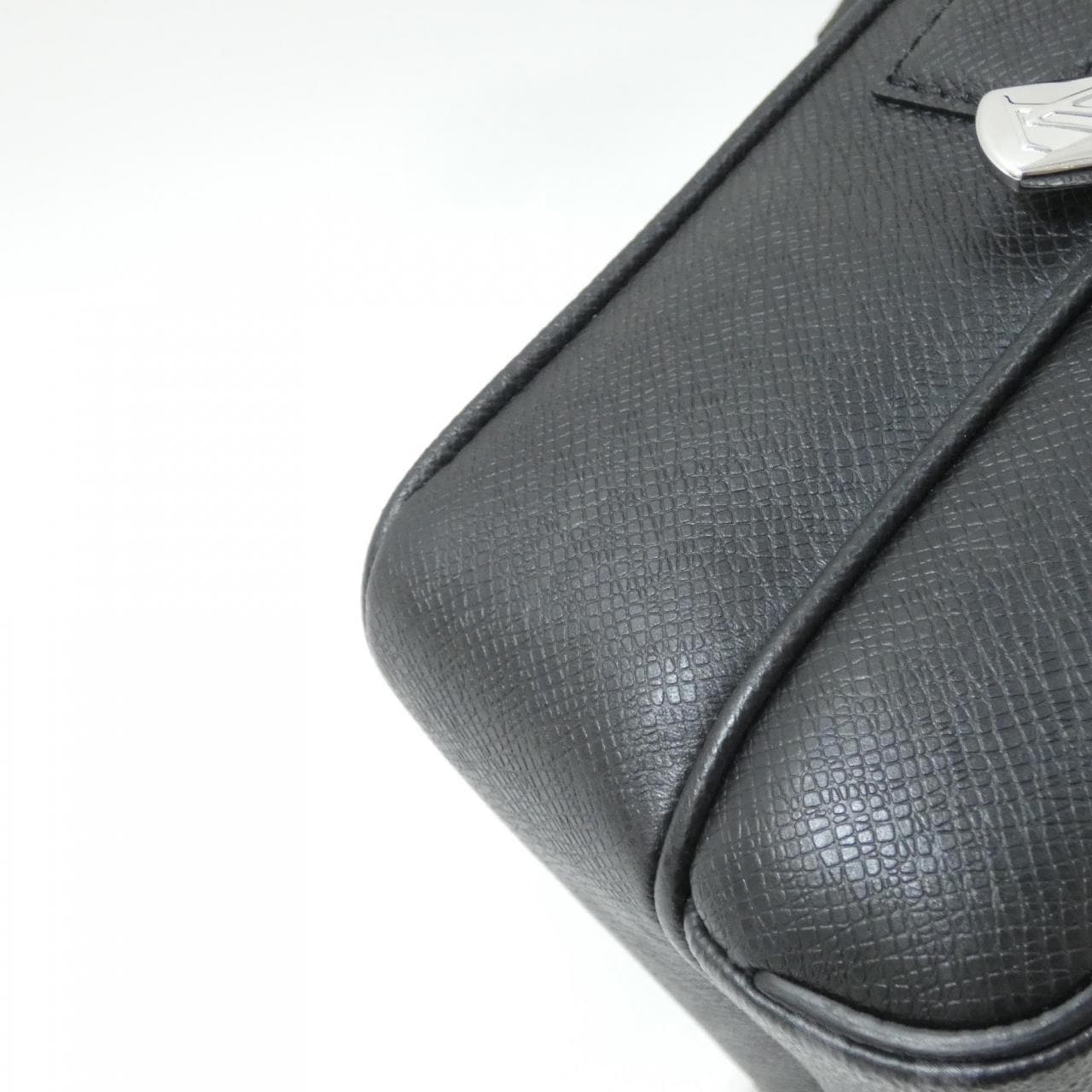 LOUIS VUITTON M30233 Shoulder Bag Canvas 黑色 帆布 中古品A - 縮圖 4