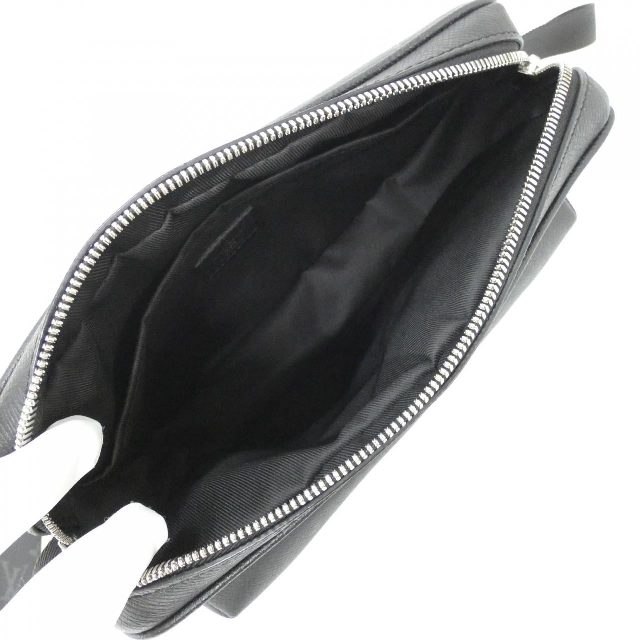 LOUIS VUITTON M30233 Shoulder Bag Canvas 黑色 帆布 中古品A - 縮圖 6