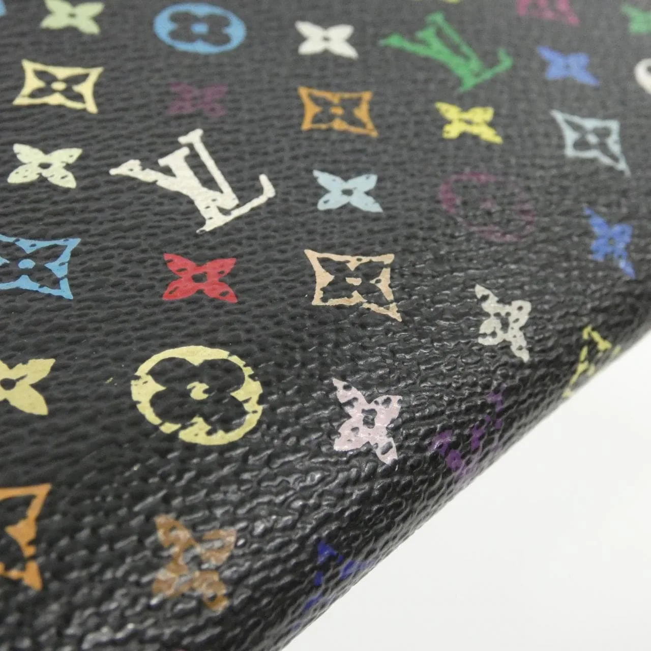 LOUIS VUITTON M60243 Wallet Canvas Multicolor Canvas Rank B - Thumbnail 4