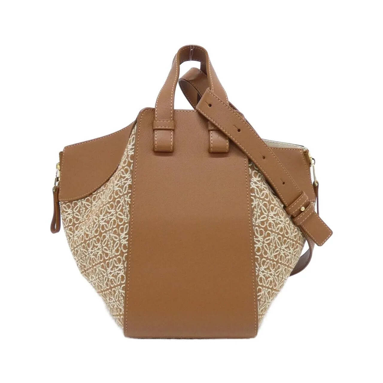 LOEWE Hammock A538S35X43 Shoulder Canvas Black Canvas - Thumbnail 2