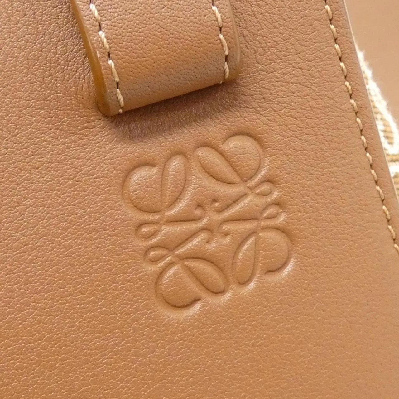 LOEWE Hammock A538S35X43 Shoulder Canvas Black Canvas - Thumbnail 4