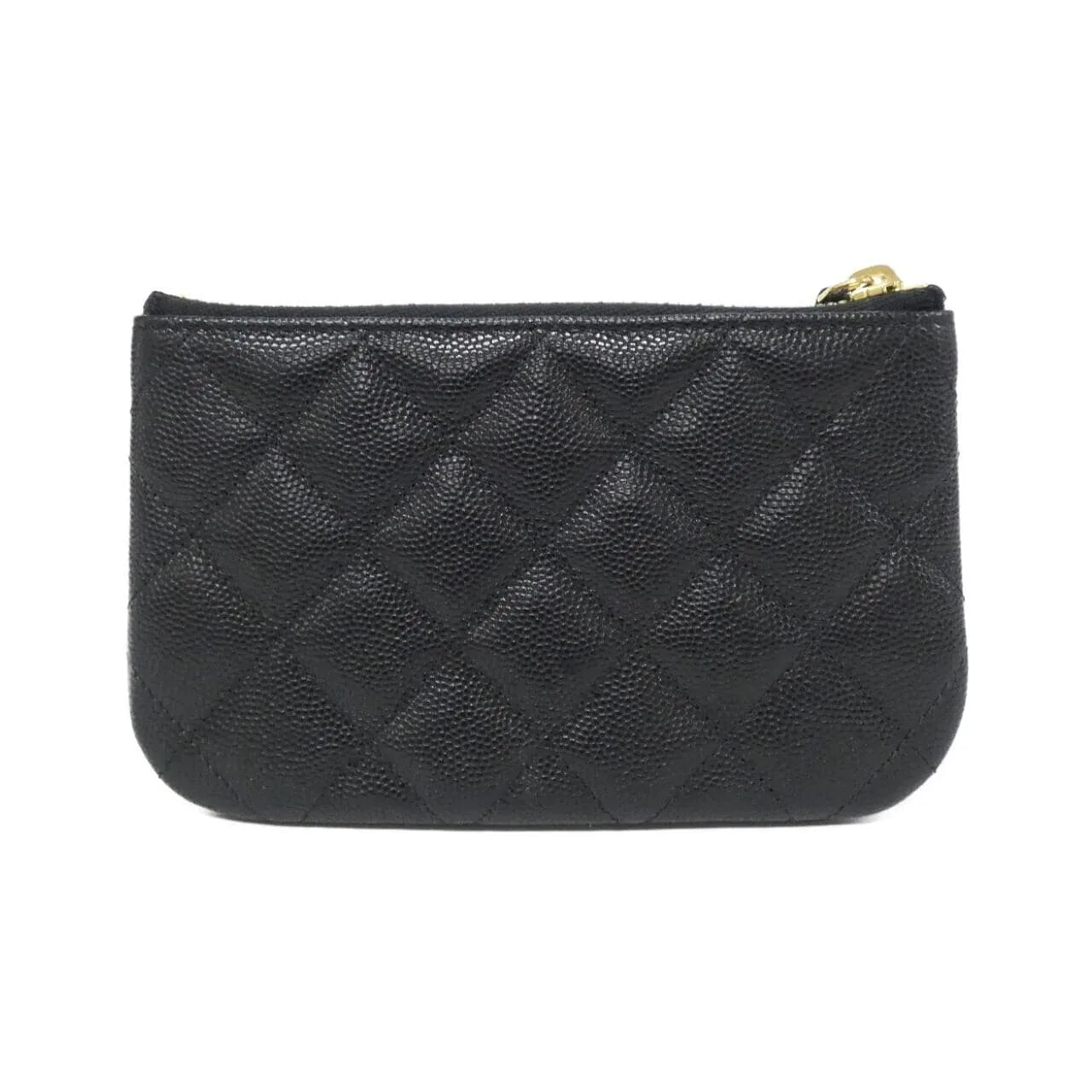 CHANEL AP5013 Pouch Grained Calfskin 黑色 荔枝紋牛皮 未使用品 - 縮圖 2